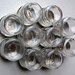 CLEARANCE. 20% Off FIY Round 10: Fill It Yourself Magnetic Spice Rack for Fridge (set of 10 EMPTY round jars). Free Shipping.
