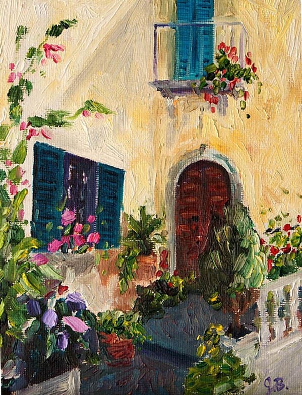 Oil Paintings: Oil Paintings Of Tuscany Italy