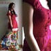 All the holidays....Maxi Dress with Tie Dye in Pink