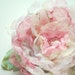Romantic shabby chic rose-Handmade organza,chiffon flower-Bride, bridesmaid-Brooch,comb,fascinator,corsage,hair clip,flower for sash