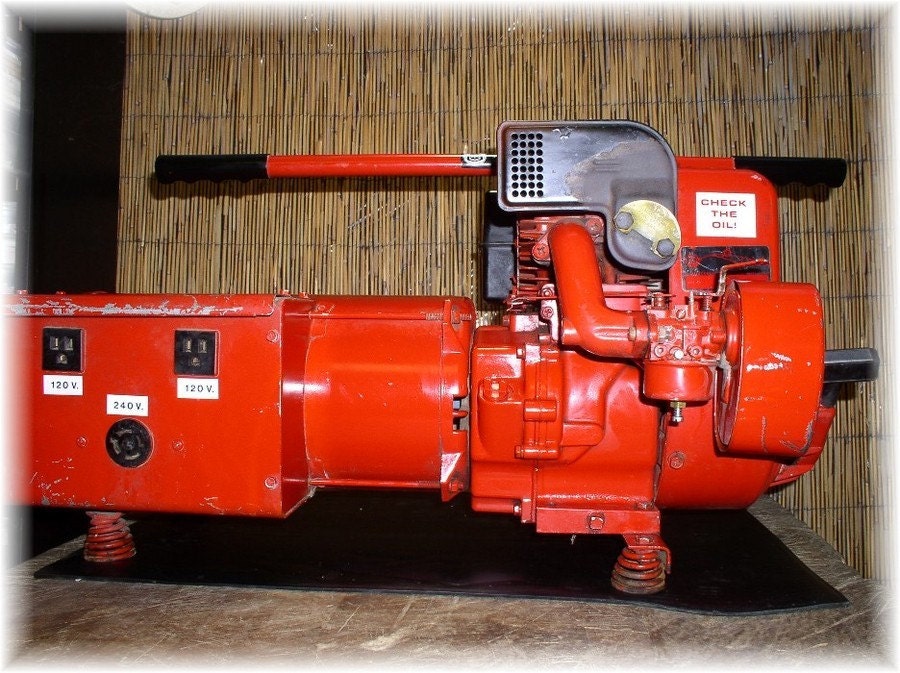 Generator Power Plant Sears 3500 Watt 8 HP 120/240 Volt