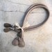Handmade Leather Bag Handles - Mushroom\/Taupe