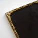 Vintage Metal Picture Frame Goldtone Victorian Art Nouveau Scrolled 1950s
