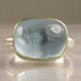 Aquamarine Ring - 18k Gold and Sterling
