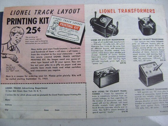 vintage lionel train accessories