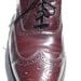 Oxford Wingtip Shoes, Vintage Florsheim Brand, 10.5 A USA Mens Size, Maroon, Cordovan