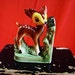 RESERVED For HECTOR, Vintage Bambi Bookend, Oh Deer, Nursery Decor Item, Spotted Fawn, Baby Buck, Reduced 5 dollars