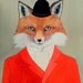 Giclee Print - Fox - 5 x 7