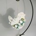 Collage Altered Art Bird Ornament