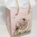 Hand Painted Sheep On Paper Mache Sack Shaped Box