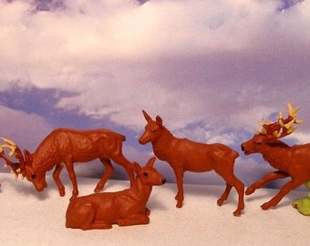 ho scale deer