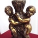 Antique Salvage Cherub Angel Lamp Base