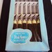 Vintage AntlerCutlery Knife Set Hollow Ground Steak Knives