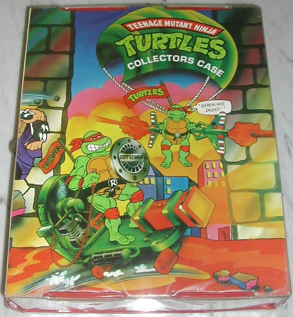 Vintage Retro 1989 Teenage Mutant Ninja Turtles Collectors