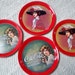 Vintage Set of Four Coca Cola Coasters