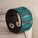 Last Minute Shopping Women's Cuff Bracelet Leather Wristband OOAK Handmade Holiday Sale