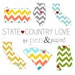 Custom, Personalized State Print, State Love, State Map, Country, Continent, Love Where You Live, Silhouette, 8 x 10 Art Print, Chevron