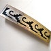 Vintage Mexican Silver Southwestern Barrette Top Finding
