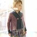 RESERVED - Girls Sweater - size 2-4 years - super soft natural yarn