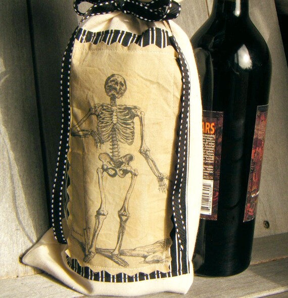 vintage wine bag