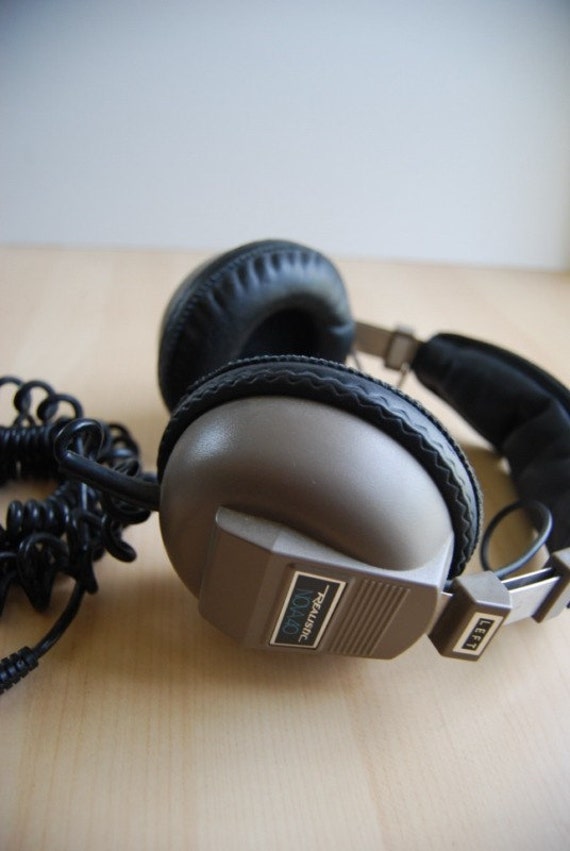 Vintage Headphones Realistic Nova 40 Audio Equipment Working