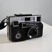 1970 Vintage Camera Kodak Instamatic 814 Simple Retro Black Silver Chrome Cool Design