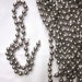 8 Large 6mm Ball Chain Sections with Loops on each end