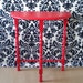 The Little Red Table That Could FREE SHIPPING