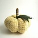 Handmade Decorative Pumpkin in Harvest Gold