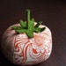 Orange and White Tomato Pincushion