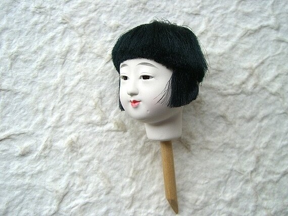 japanese doll head