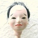 Vintage Japanese Doll Head Hina Matsuri Man Body Part No 12