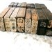 Vintage Japanese Wood Rubber Stamps Special Price