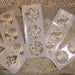 Handmade Secret Garden Stickers. Set of 15.