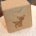 Rudolph the Reindeer Christmas Mini Kraft Favor Boxes Set of 6