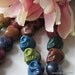 RESERVED Listing for HEATHERSTAR19 3 x Yellow Pink Blue Teal Green Orange and Some other Color Dyed Howlite Skulls 16mm by 18mm 6pcs