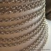Antiqued Silver Plated 5mm Flat Rolo Chain 1 Foot 31 cm