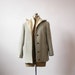 vintage 1960s hooded herringbone MACKINTOSH vest coat