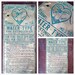 elk in a heart / Elkhart Brass Mfg Co Fire Extringuisher / a metal sign