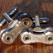 DURA ACE Cuff Links Mens Bicycle Chain Special Edition Bike Chain Upcycled - Cyclist Racer - Mountain Biker - Motorbike