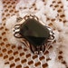 Grandmas Antique Silver Onyx Pendant Treasure Art Deco Style couponcode summersale takes off 20 percent