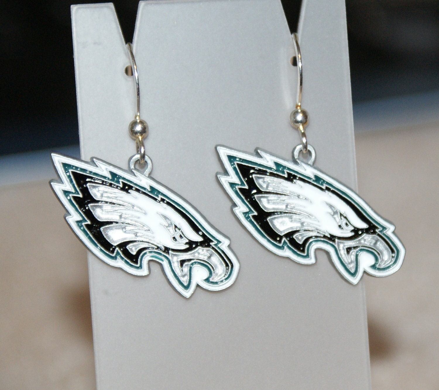 Philadelphia Eagles eagle head earrings