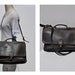 vintage leather MESSENGER BAG tote laptop carry all COACH