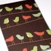 Passport Cover - Birds Walking the Line