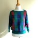 Colorful Batwing Spring Sweater - Vintage