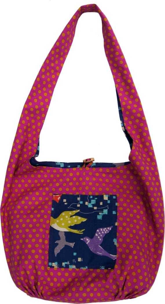 Pattern Boho Shoulder Bag PDF Sewing Pattern