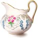 Vintage Pink Pitcher Creamer Tuscan Fine English Bone China