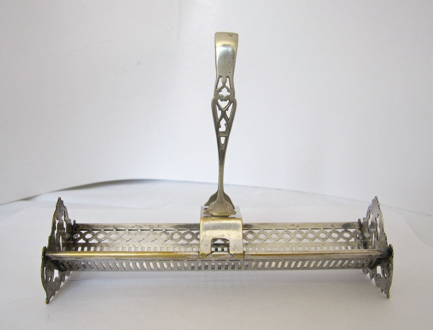 Antique Victorian Sugar Cube Holder Caddy and Removable Sugar