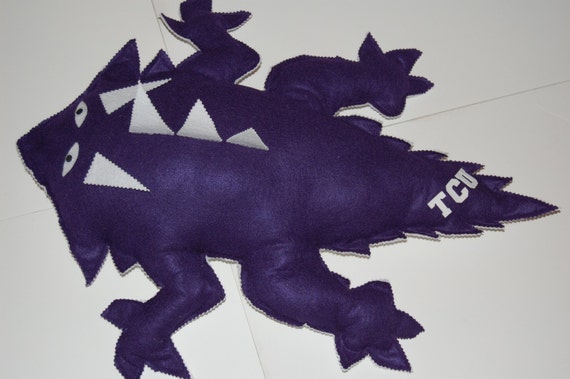 horned frog stuffed animal