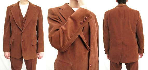 70s Corduroy Suit